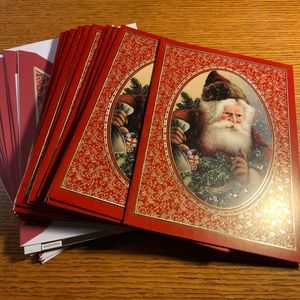 🐨 3/15  Cartes de Noël Style vieillot  St-Nicolas